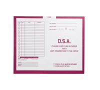 D S A   Magenta  233 - Category Insert Jackets  System I  Open Top  Carton of 250 