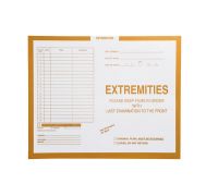 Extremities  Yellow  109 - Category Insert Jackets  System I  Open Top  Carton of 250 