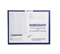 Mammography  Dark Blue  287 - Category Insert Jackets  System I  Open Top  Carton of 250 