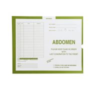 Abdomen  Yellow Green  381 - Category Insert Jackets  System I  Open End  Carton of 250 