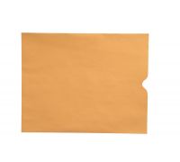 32 lb  Brown Kraft Negative Preserver  Open End  Plain - Not Printed  14-1 2  x 17-1 2   Carton of 500 