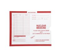 Nuclear Medicine  Red  185 - Category Insert File Jackets  System I  Open End Letter Size  Carton of 500 
