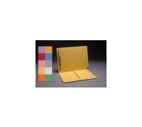 11 pt Color File Folders  Full Cut End Tab  Letter Size  1 2 Pocket Inside Front  Fastener Pos  1  Box of 50 