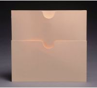 8-1 2 x9  Double  Self Adhesive Manila Pockets  Box of 50 