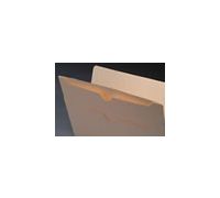 11 pt Manila Folders  Full Cut End Tab  Letter Size  Double Pockets Outside Back  Box of 50 