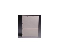 Chart Divider Sheets for Stick-On Tabs  White with 1 2 Pocket  Box of 50 