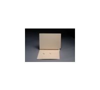 11 pt Manila Letter Size Folders  Full Cut End Tab  Double Pockets Inside Front  U-File-M Strip  Box of 50 