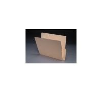 11 pt Manila Folders  1 2 Cut Bottom 2-Ply End Tab  Letter Size  Box of 100 