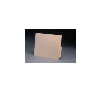 11 pt Manila Letter Size File Pocket  4  End Tab  Slant Cut Front  Box of 100 