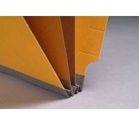 Type I Pressboard Classification Folders Full Cut End Tab  Letter Size  2 Dividers  2-1 4  Expansion