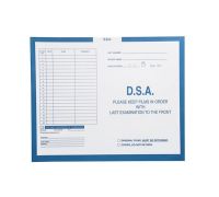 D S A   Blue  299 - Category Insert Jackets  System II  Open Top  Carton of 250 