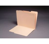 11pt Letter Size Manila File Folders  1 3 Cut Top Tab - Assorted Tab  Box of 50 