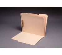 11pt Letter Size Manila File Folders  1 3 Cut Top Tab - Assorted Tab  Fastener Pos  1  Box of 50 
