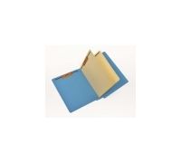 11 Pt  Color Folders  Full Cut End Tab  Letter Size  2 Dividers Installed  Box of 40 