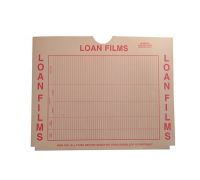 11 pt  Manila Printed X-Ray Film Loan File Jacket  Box of 100 