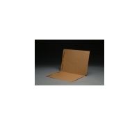 11pt Brown Kraft Folders  SFI Compatible  Full Cut End Tab  Letter Size  Box of 100 