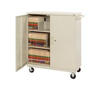 6-Tier Legal Depth Double Sided File Mobile Cart
